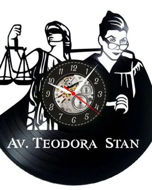 AVOCATA-ceas de perete (personalizabil)