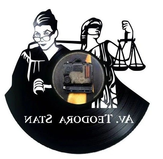 AVOCATA-ceas de perete (personalizabil)
