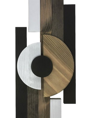 Decoratiune pentru perete 90x20 cm, din lemn