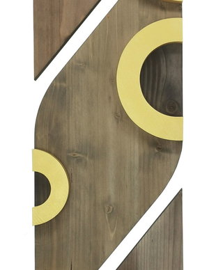 Decoratiune pentru perete 75x20 cm, din lemn