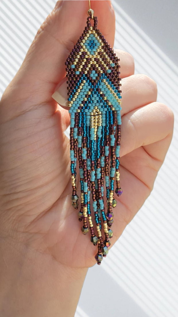 Cercei "Regal Turquoise"