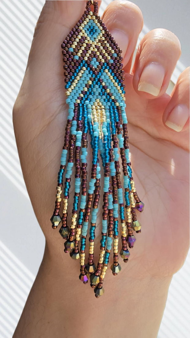 Cercei "Regal Turquoise"