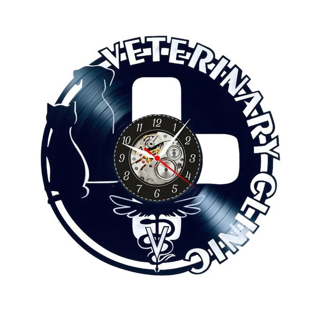 CLINICA VETERINARA- ceas de perete