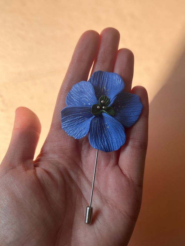 Broșă cu ac Fresh Bloom