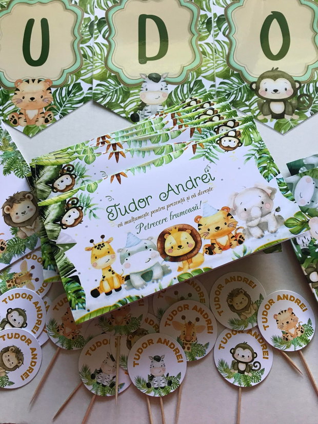 Plicuri bani botez băieței Mickey Mouse personalizabile, cu buzunar interior