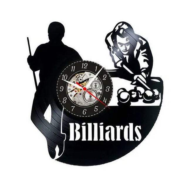 BILIARD-ceas de perete