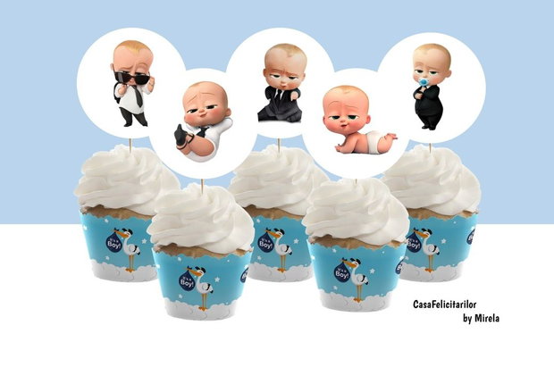 Set toppere Baby Boss  rotunde