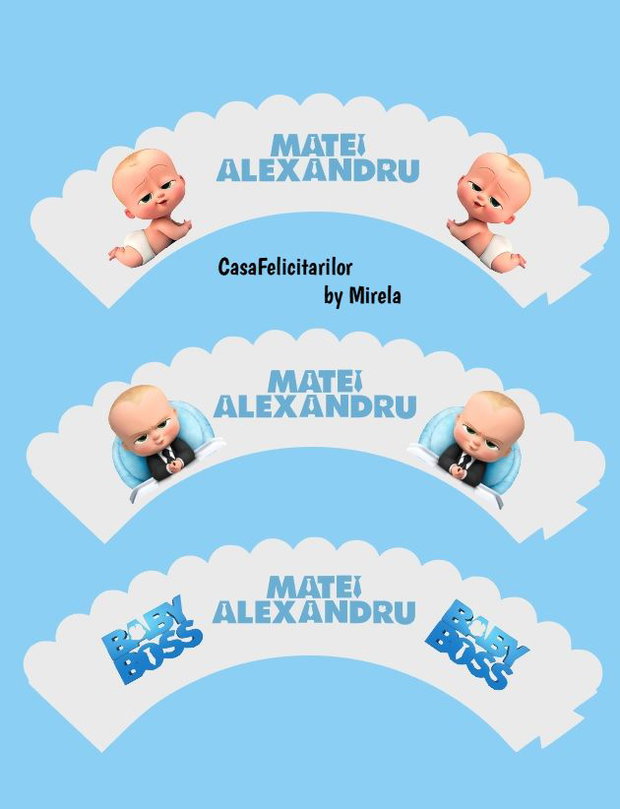 Etichete marturii Baby boss