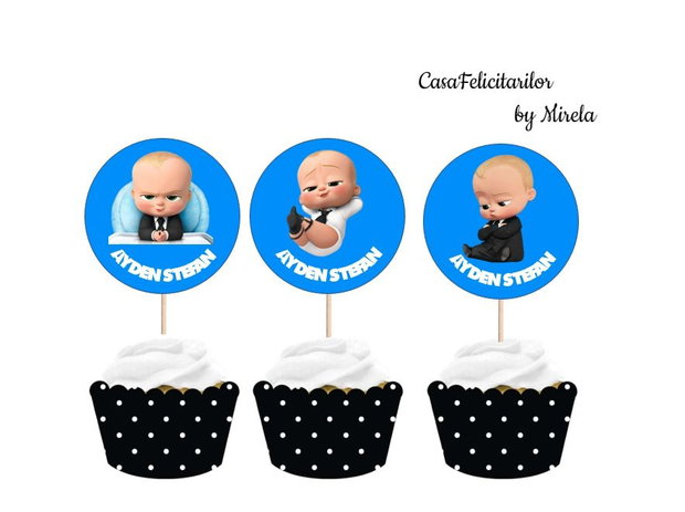 Toppere Baby boss cu nume