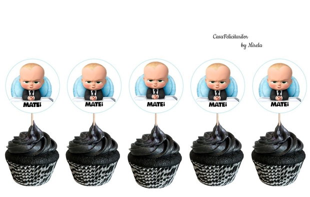 Toppere Baby boss cu nume