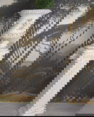 Piedestal ionic pentru gradina