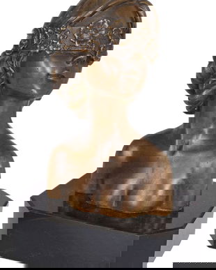 Bust femeie Art Nouveau