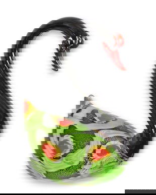 Lebada-figurina din sticla Murano