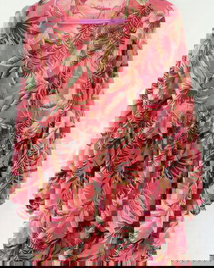 rochie mini frez cu flori , Janina , 46