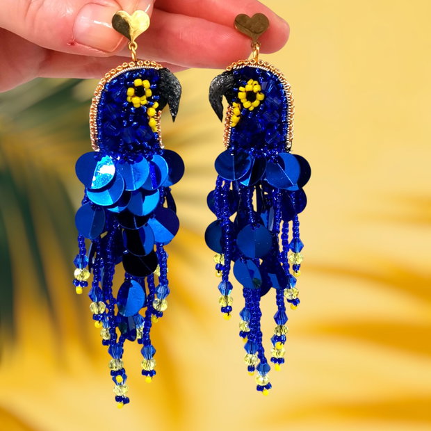 Rezervat Cercei Papagal - Blue Samba