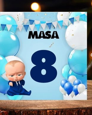 Numere masa botez Baby boss