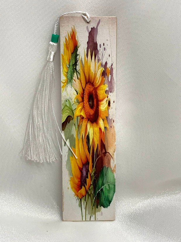 semn de carte din lemn-decorat manual 00610
