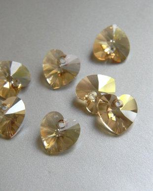 Pandantiv Swarovski - inima 10 mm - GSH