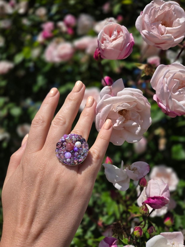 Inel statement Rose Dream