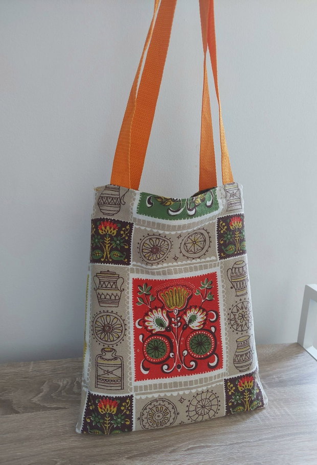 Totebag Sacosa Shopper Geanta textila captusita