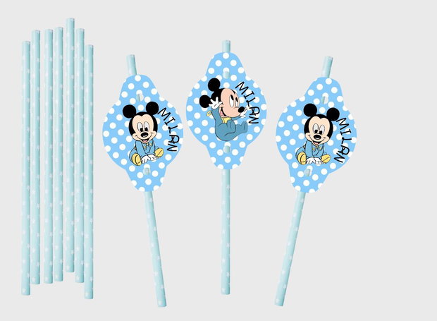 Toppere Baby Mickey personalizate