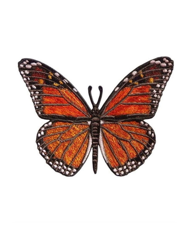 Brosa Fluture Monarch Brodat