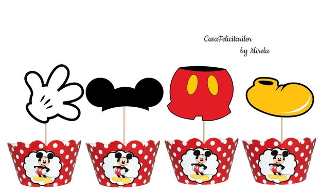 Toppere Mickey mouse/Propsuri Mickey mouse