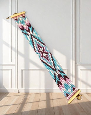 Bratara Pastel Geometry
