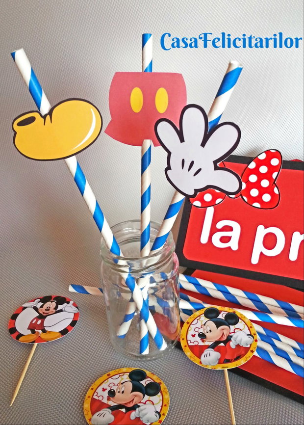 Paie decorate Mickey mouse
