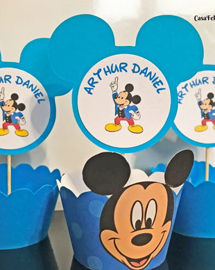 Toppere Mickey mouse personalizate