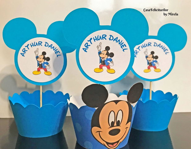 Toppere Mickey mouse personalizate