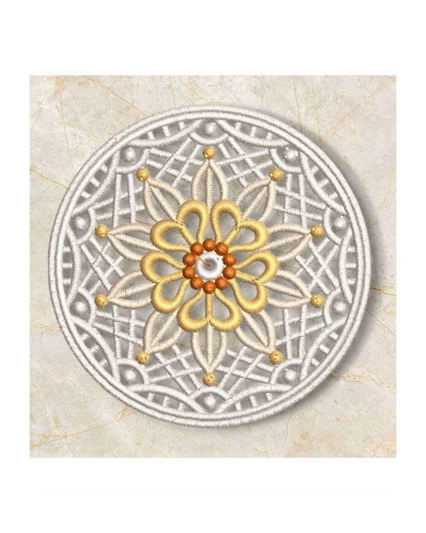 Set suporturi de pahare cu model mandala  decor boho