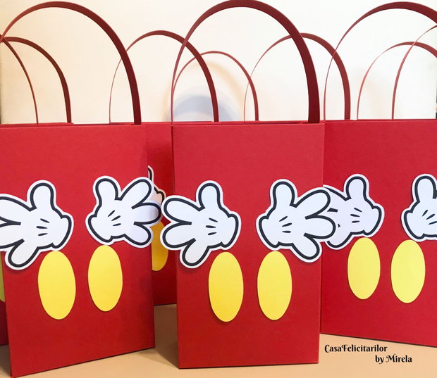 Ambalaj tip sacosa Mickey mouse