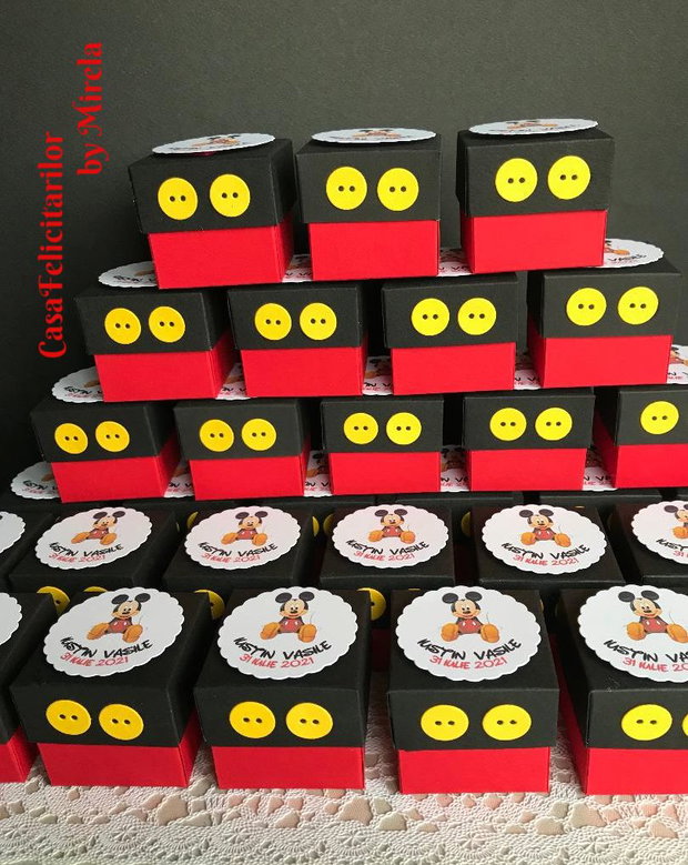 Ambalaj tip sacosa Mickey mouse