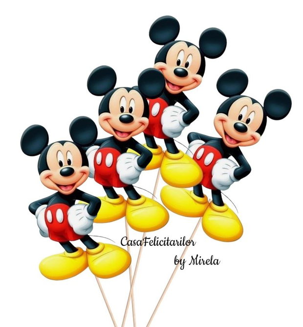 Ambalaj tip sacosa Mickey mouse