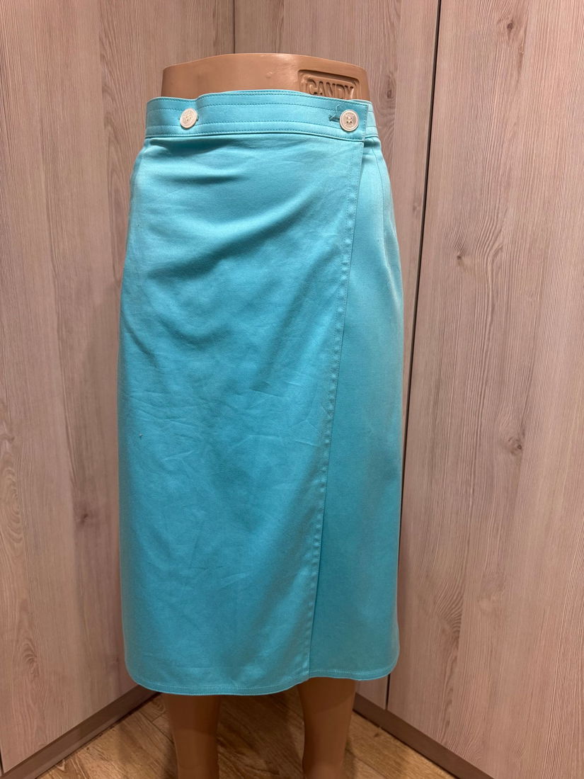 FUSTA BALLY ORIGINALA BUMBAC SATINAT PLIN MARIME 40