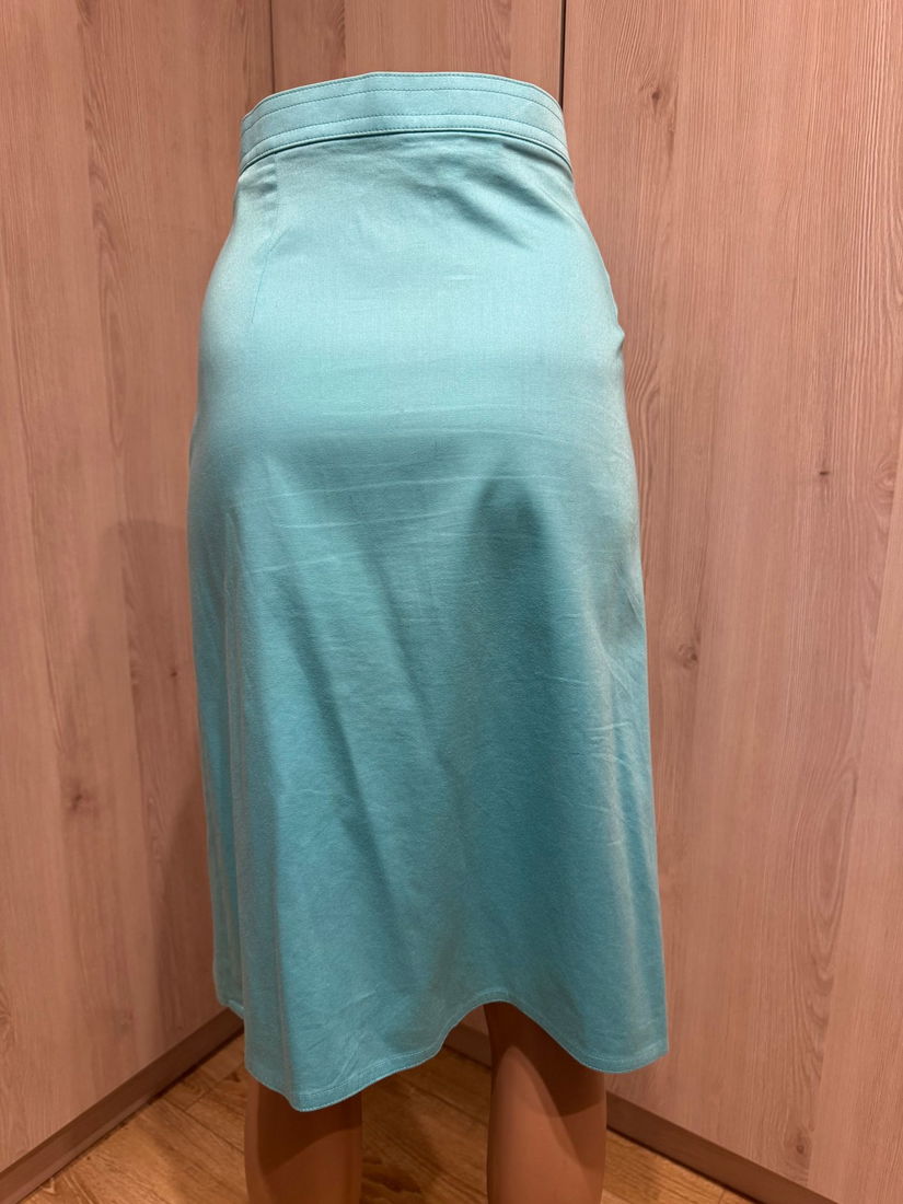 FUSTA BALLY ORIGINALA BUMBAC SATINAT PLIN MARIME 40