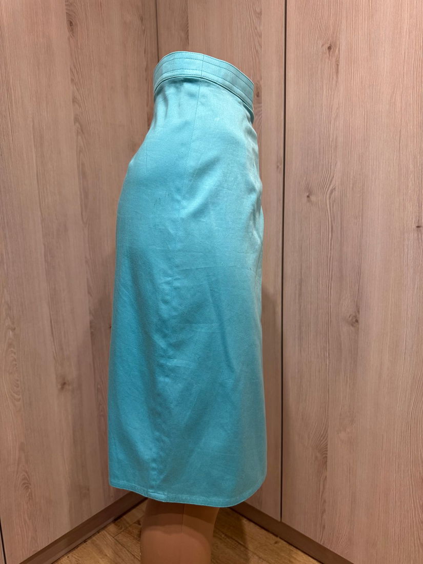 FUSTA BALLY ORIGINALA BUMBAC SATINAT PLIN MARIME 40