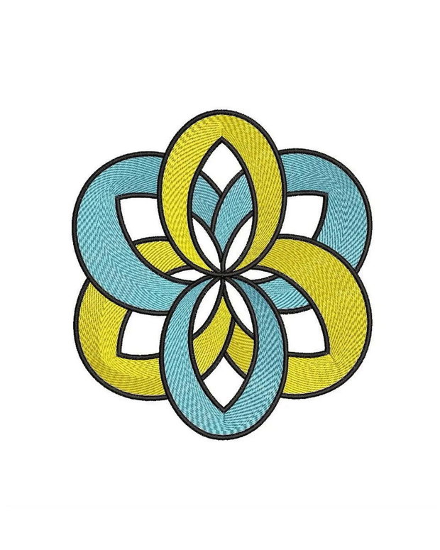 Mandala Celtica Brodata