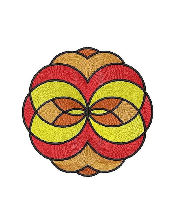 Mandala Celtica Brodata