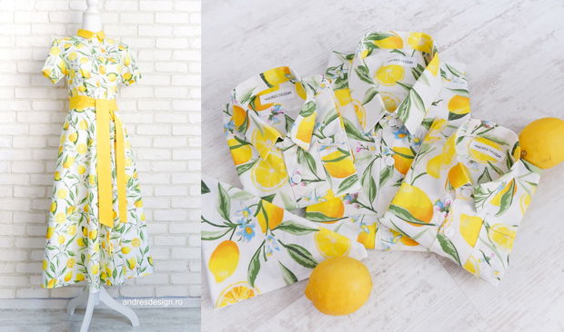 Rochie Camasa Lamai Maneca Scurta