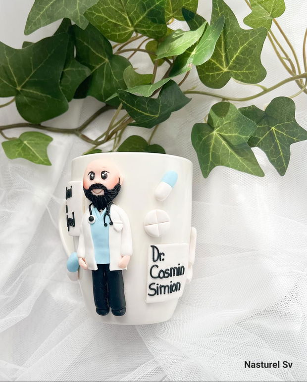 Cana personalizata: Medic