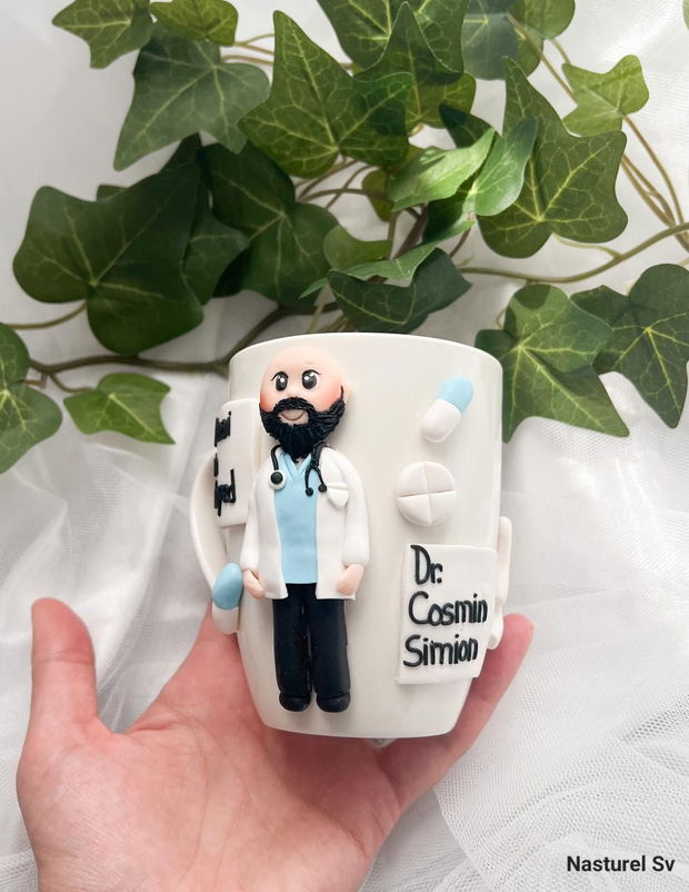 Cana personalizata: Medic