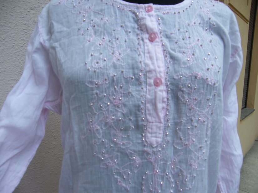 Bluza indiana kurta roz