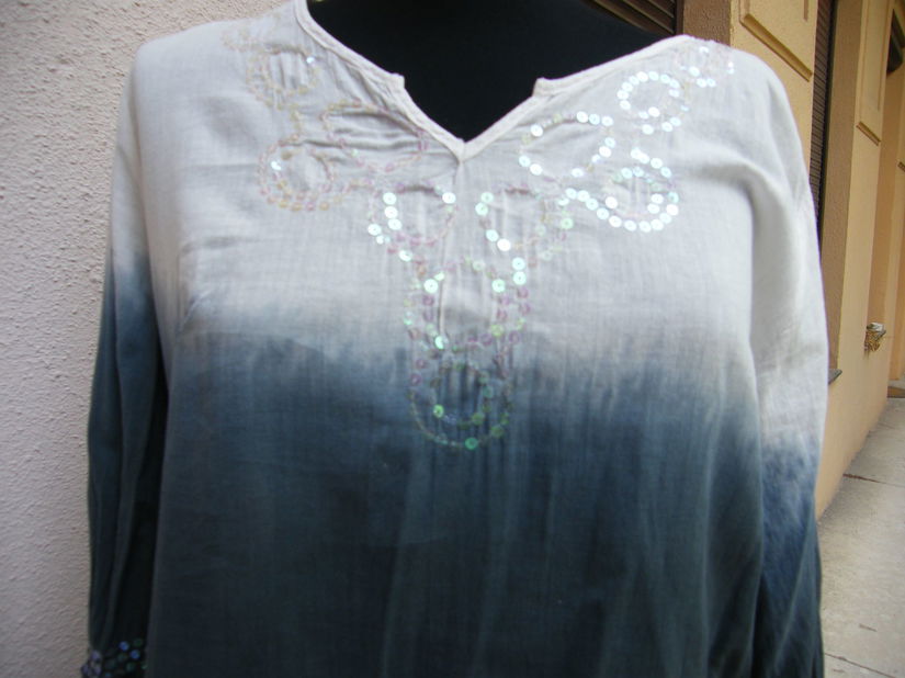 Bluza tunica degrade