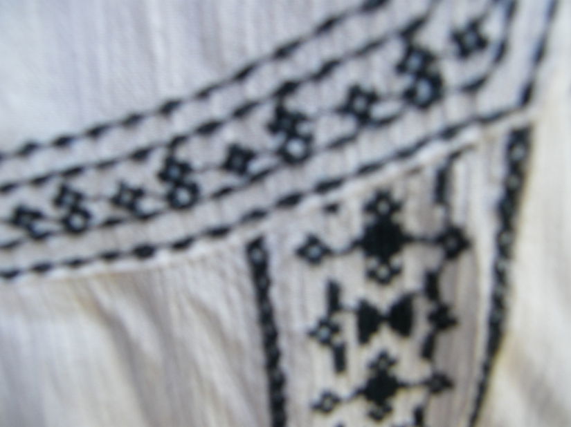 Bluza brodata -creponat