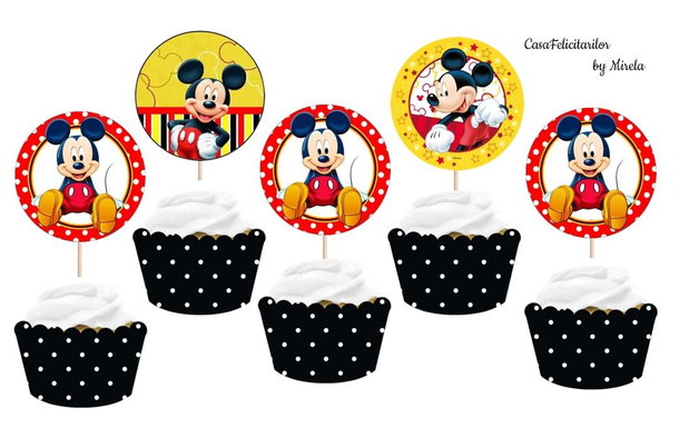 Toppere Mickey mouse si prietenii