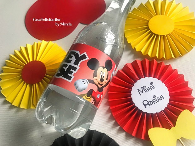 Etichete sticle Mickey mouse