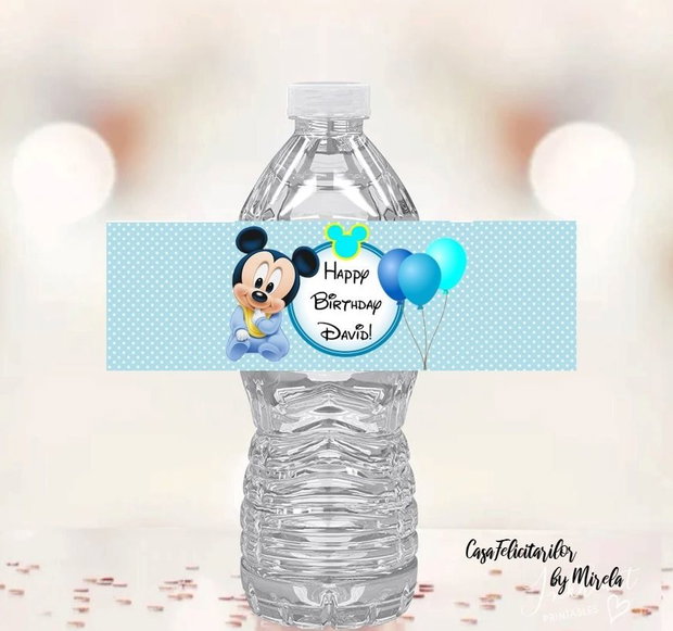 Coifuri petrecere gemeni Mickey mouse personalizate