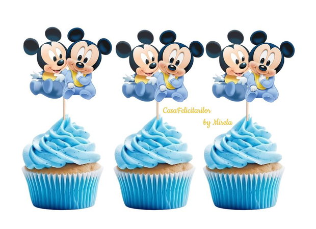 Coifuri petrecere gemeni Mickey mouse personalizate